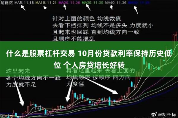 什么是股票杠杆交易 10月份贷款利率保持历史低位 个人房贷增长好转