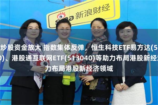炒股资金放大 指数集体反弹，恒生科技ETF易方达(513010)、港股通互联网ETF(513040)等助力布局港股新经济领域