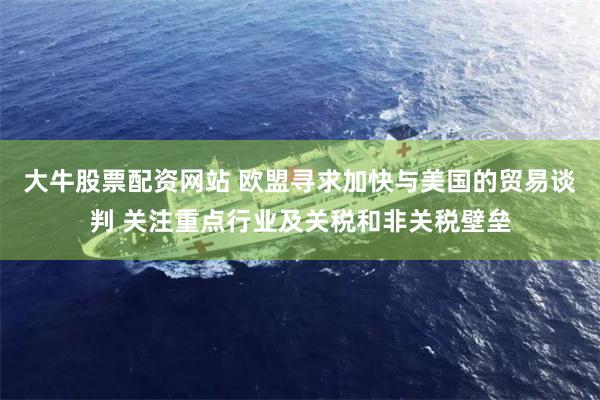大牛股票配资网站 欧盟寻求加快与美国的贸易谈判 关注重点行业及关税和非关税壁垒