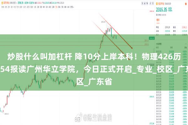 炒股什么叫加杠杆 降10分上岸本科！物理426历史454报读广州华立学院，今日正式开启_专业_校区_广东省