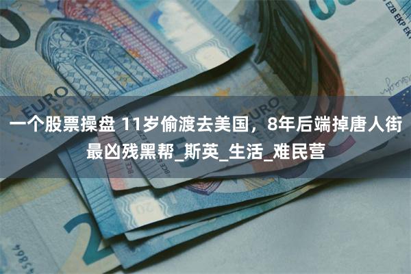 一个股票操盘 11岁偷渡去美国，8年后端掉唐人街最凶残黑帮_斯英_生活_难民营
